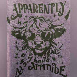 Graphic Tee - Apparently I Have an Attitude